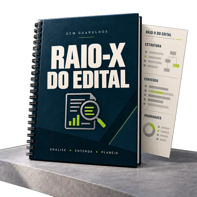 Mockup do bônus Raio-X do Edital